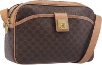 Celine Pre-owned Vintage Schoudertas - Dames - Vintage Schoudertas - Bruin - ONE Size - Leer - Vintage