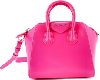 Givenchy Borsa a tracolla Antigona mini in pelle lucida - Nero