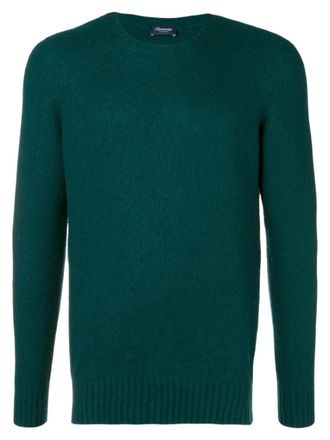 Drumohr Green Crew Neck Sweater