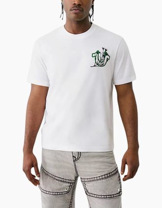 True Religion Mens True Religion109301 Mens T Shirts - White - Size: 36