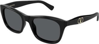Valentino Vg 0013Sk Zonnebrillen - Dames - Zonnebrillen - Zwart - 55 MM - Accessoires