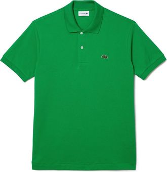Lacoste Regular Fit Piqué Polo in Siw Calathea at Nordstrom, Size 3