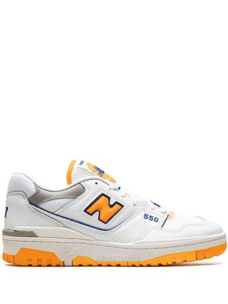 New Balance 550 Lakers Pack - Vibrant Orange sneakers - White