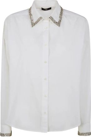 Seventy Popeline Embroidered Stones Shirt