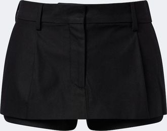 Acne Studios Falda pantal&oacute;n de algod&oacute;n