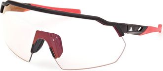 Adidas Sport SP0093 02L Mens Sunglasses Black Size 145