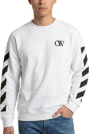 Off-white Off-White Virgil Diagonal Crewneck Sweatshirt