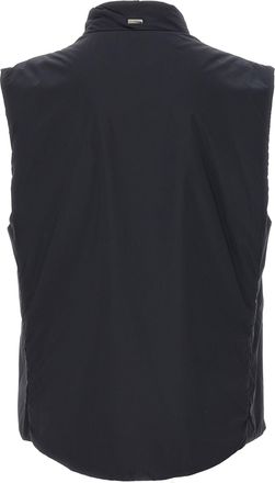 Herno Mens Black Polyamide Sleeveless Jacket Clothing