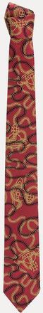 Vivienne Westwood Tie 8.5cm Wiggle Red Men