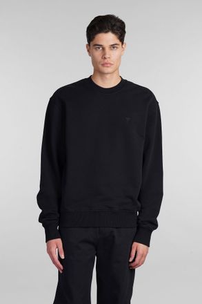 Ami Felpa in cotone nero