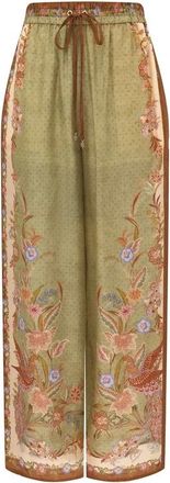 Zimmermann Broeken, Dames, Groen, S, Indra Wijde Broek
