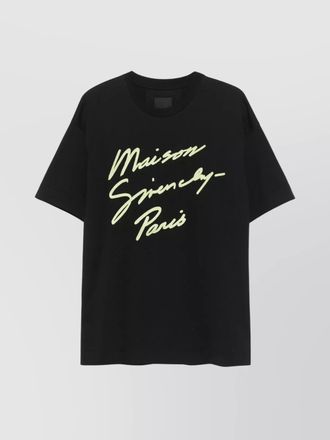 Givenchy cotton short-sleeve crew-neck t-shirt