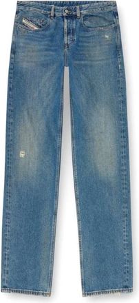 Diesel Heren, Jeans, Blauw, Maat: W33 L32 Katoen