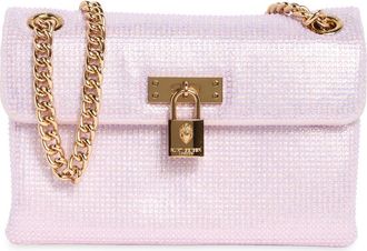 Kurt Geiger Fabric Mini Brixton Convertible Crossbody Bag in Light/Pastel Purple at Nordstrom Rack