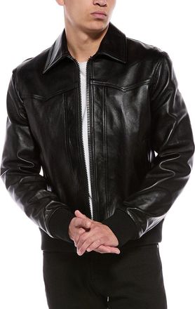 Blk Dnm Blk Dnm Leather Jacket