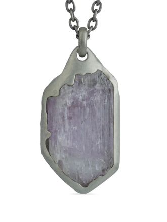 Parts Of Four sterling silver Halos kunzite necklace - unisex - Kunzite/Sterling Silver - One Size