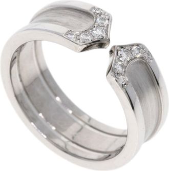Cartier White Gold (18K) Band Ring (Pre-Owned)