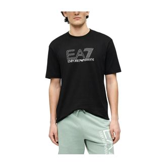 Emporio Armani Katoenen T-shirt - Heren - T-shirts - Zwart - XL - Katoen - Tops