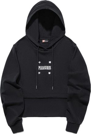 Li-Ning (WMNS) Li-Ning x PLEASURES Graphic Hoodie Black AWDTC04-1