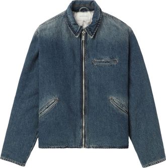 Magda Butrym denim jacket - women - Cotton - 34 - Blue
