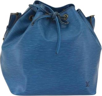 Louis Vuitton Pre-owned Bucket Bags, female, Blue, Size: ONE SIZE Pre-owned Vintage Bucket Bag