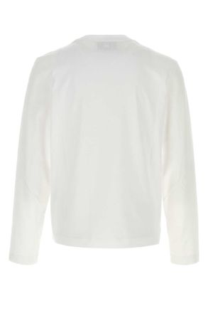 Ami Logo-Embroidered Cotton T-Shirt - White