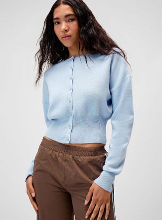 Twik Womens Fitted-waist Cardigan Sweater