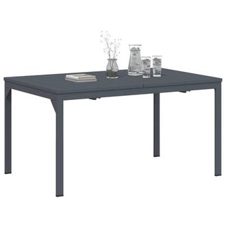 Berkfield Home Modern Extension Tables 2 pcs Anthracite 210x90x73 cm Steel in Grey | Size: 210 x 90 x 73 cm