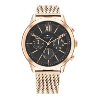 Tommy Hilfiger Accessoires, Heren, Geel, ONE Size, Morrison Horloge