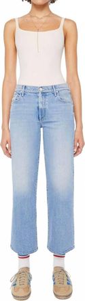 Mother Mid Rise Maven Ankle Jeans In Magic School Bus