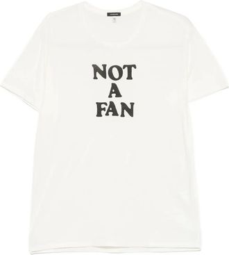 R13 Not a Fan T-shirt - White