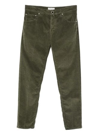 Jacob Cohen corduroy trousers - men - Fabric - 32 - Green