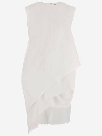 Jacquemus Vestido Jacquemus de algod&oacute;n a capas