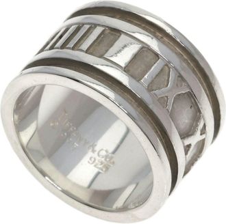 Tiffany & Co. Silver Silver Band Ring (Pre-Owned)