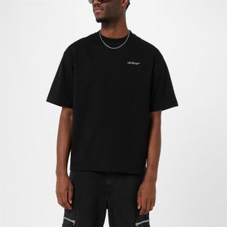 Off-white Mens Off White Pg Vega Pocket Tee in Black - Size X-Small
