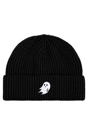 Dalix Ghost Fishermans Beanie Knit Watch Cap in Black at Nordstrom