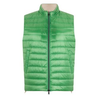 Herno Vests, male, Green, Size: 5XL Padded Gilet