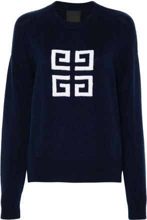 Givenchy 4G cashmere jumper - women - Cashmere - S - Blue