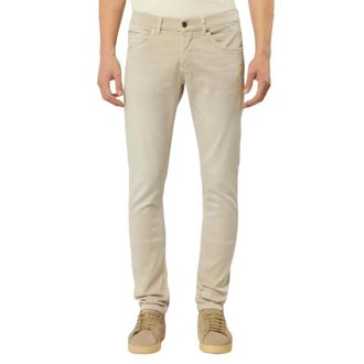 Dondup Slim-fit Trousers, male, Gray, W35, Slim-Fit Trousers