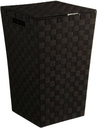 5five Simply Smart 5five Simply Smart - Cesto per biancheria 30l lise nero - 5five