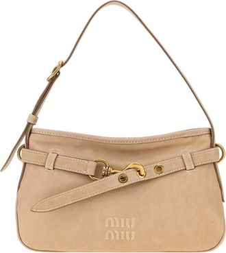 Miu Miu Light Brown Borse Medium Shoulder Bag