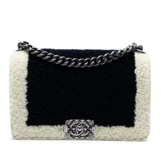 Chanel Pre-owned Boy Flap - Dames - Pre-owned - Zwart - Maat: ONE Size Leer