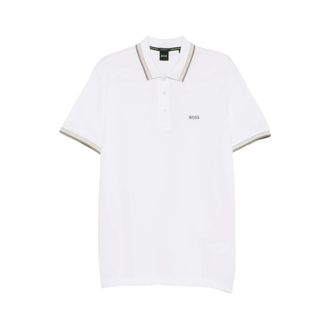HUGO BOSS Hombre, Camisetas, Blanco, Talla: L