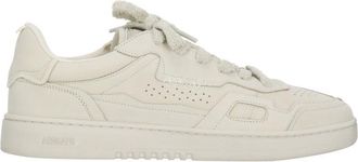 Axel Arigato Beige Dice Patchwork Leather Sneakers
