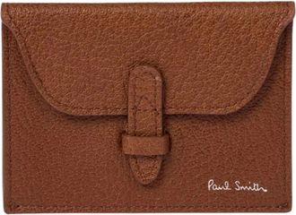 Paul Smith Portemonnee Envelop - Heren - Portefeuilles - Bruin - ONE Size - Leer - Accessoires