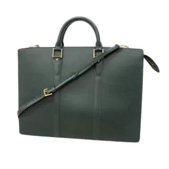 Louis Vuitton Pre-owned Handbags, male, Green, Size: ONE SIZE Pre-owned Vintage Briefcase