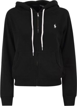 Polo Ralph Lauren Jumpers - female - Polo Ralph Lauren - Zip-throughs - Black - XS - Sweatshirts & Hoodies