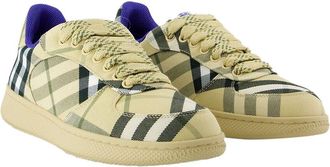 Burberry Womens Synthetic Terrace Sneaker, Never Worn (Authentic Pre-Loved)