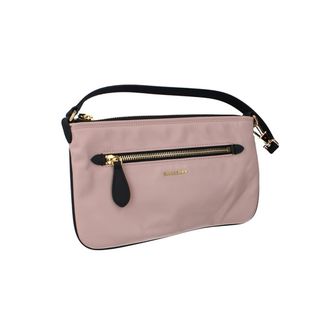 Burberry Womens Double Faced Pouch - Rose Beige - Pink - One Size