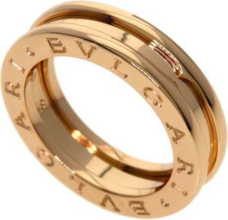 Bulgari B.Zero1 Pink Gold (18K) Band Ring (Pre-Owned)